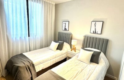 Rent of a bright modern 3-room apartment, Palermo Soho, Buenos Aires, Argentina